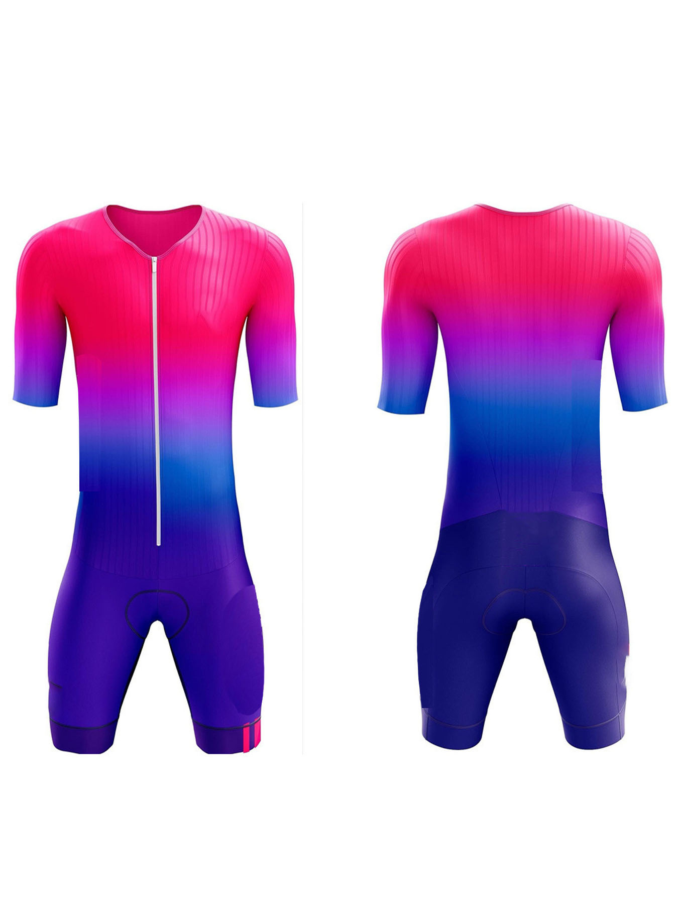 Cycling Commuter Clothing - Team Triathlon Anzug Männer Radfahren Jersey