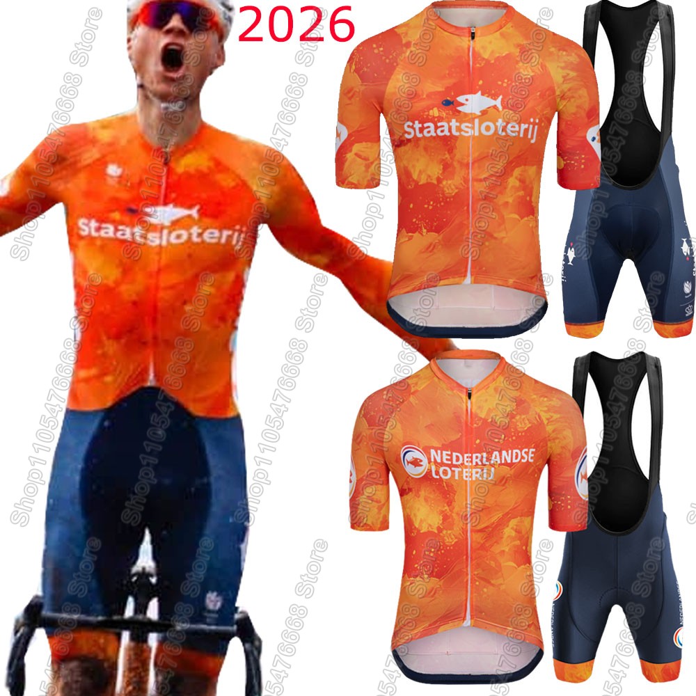 Cycling Commuter Clothing - Niederlande Radsport-Trikot 2026 Set Niederländische Nationalmannschaft