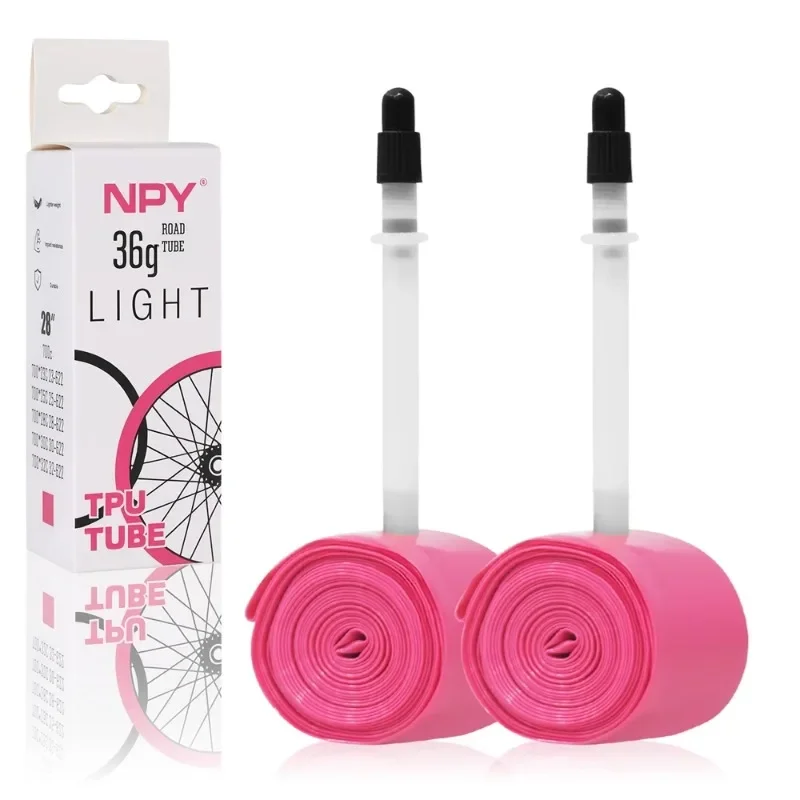 Inner Tube 700C - NPY Fahrradschlauch, pannensicher, 28G36G, für Rennräder,