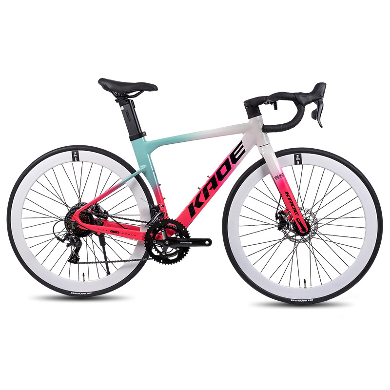 Cycling Commute Speed - KADE Aluminium-Legierung 18-Gang Gebogener Lenker Rennrad
