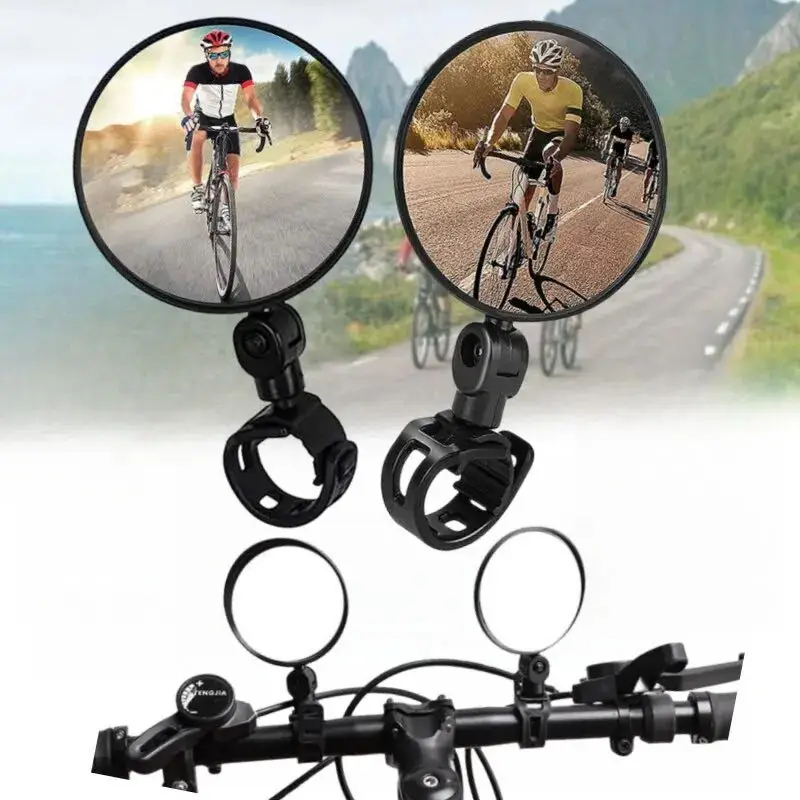 Mirror Handlebar Convex - Universeller Fahrrad-Rückspiegel 360° ° Verstellbare, drehbare,