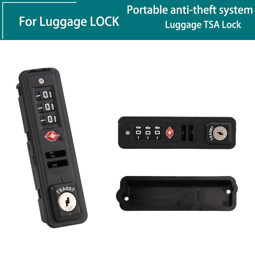 Cable Lock Flexible - Robustes TSA-zertifiziertes Kofferschloss mit Kombinationsschloss und