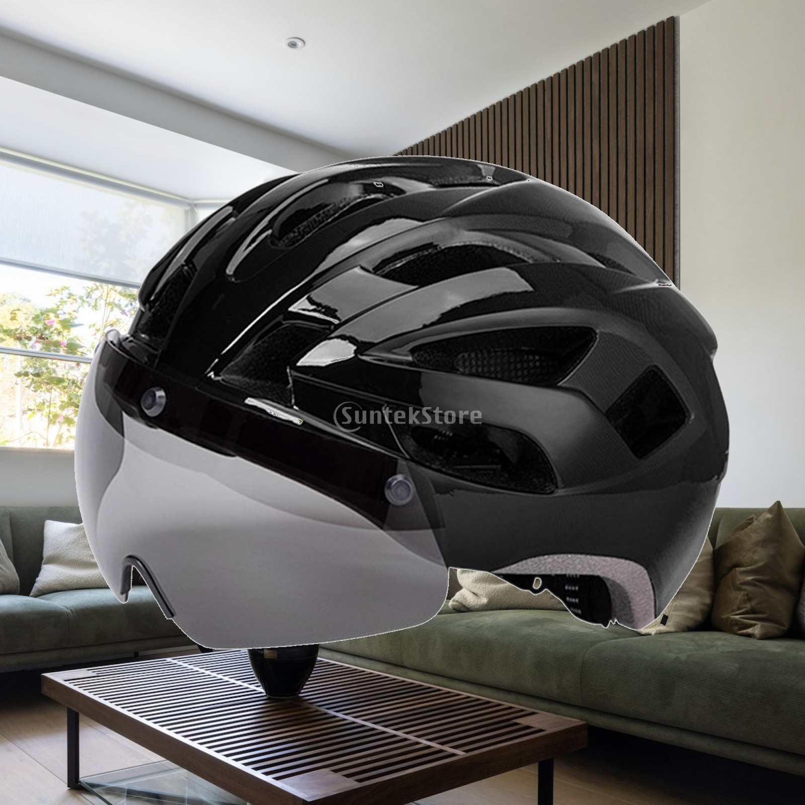 Commute Cycling Helmet - Atmungsaktiver Fahrradhelm für Erwachsene, Unisex, Verstellbarer