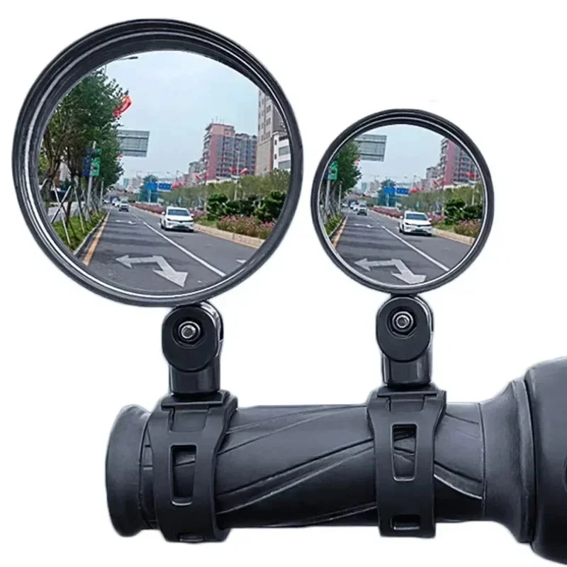 Mirror Handlebar Convex - 2-8 Stück Fahrradspiegel, Lenkerendenspiegel für Fahrräder,