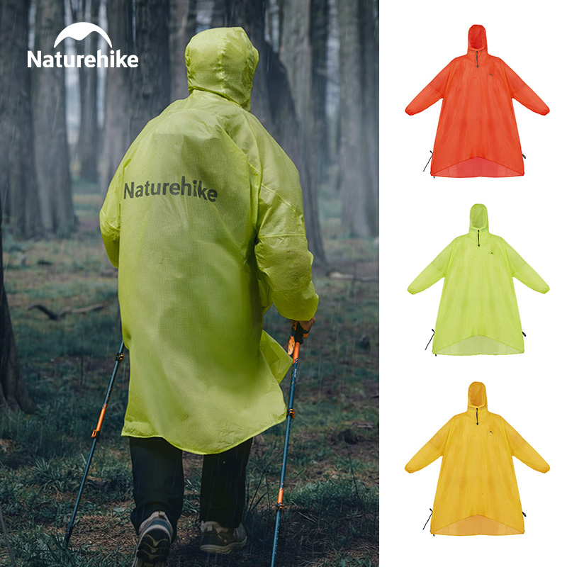 Cycling Rain Jacket Commute - Naturehike Regenjacke Wasserdicht 3-in-1 Multifunktions-Regenmantel 210T