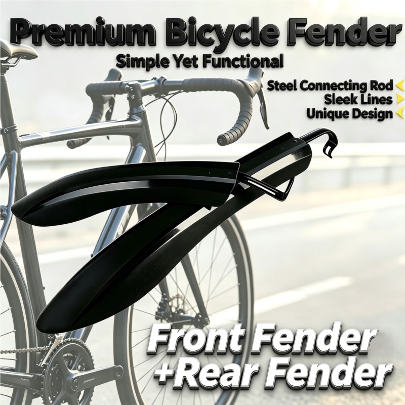 Fender Mudguard Set - Universelles Schnellverschluss-Fahrrad-Schutzblech-Set Vorne und Hinten Extra