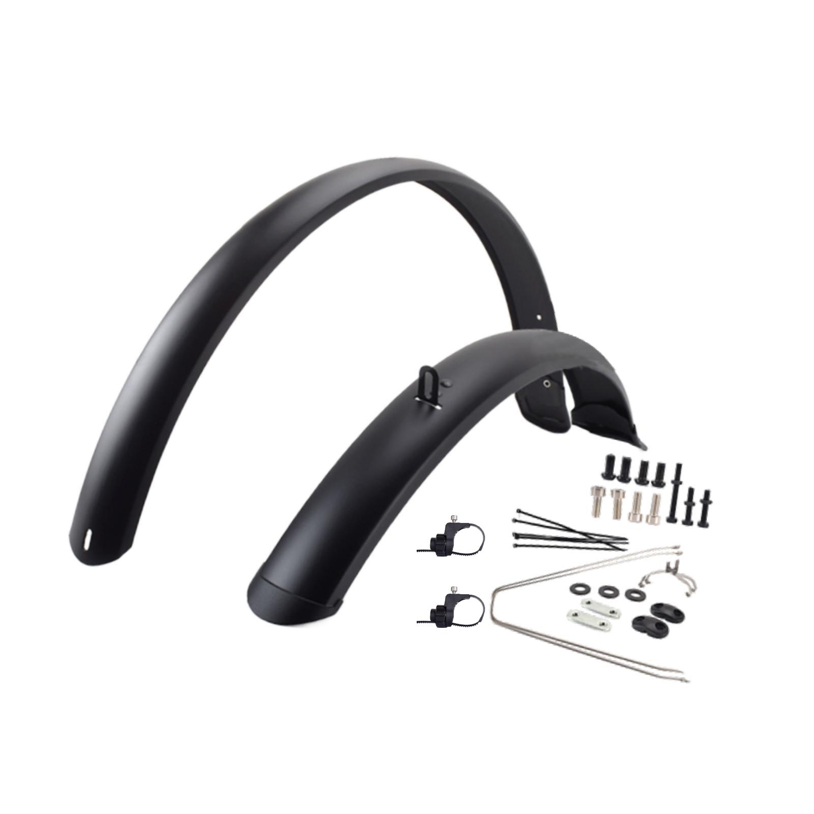 Fender Mudguard Set - Mountainbike-Schutzblech-Set, Fahrrad-Schutzblech-Set, einfache Installation, leichter Schmutzfänger