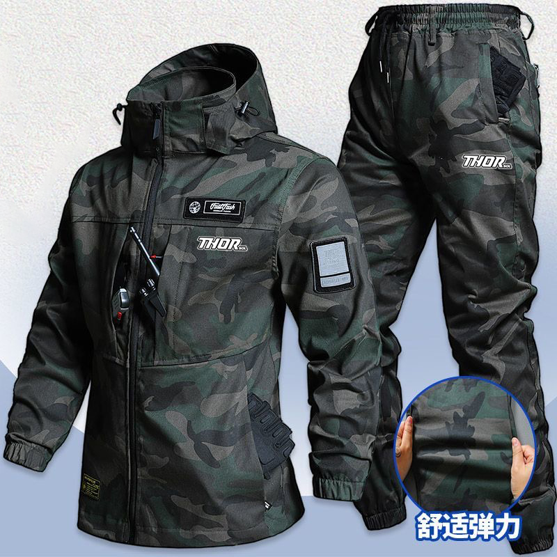 Cycling Commuter Jacket - THORSOL Radfahren Jacke Set Männer Wasserdichte