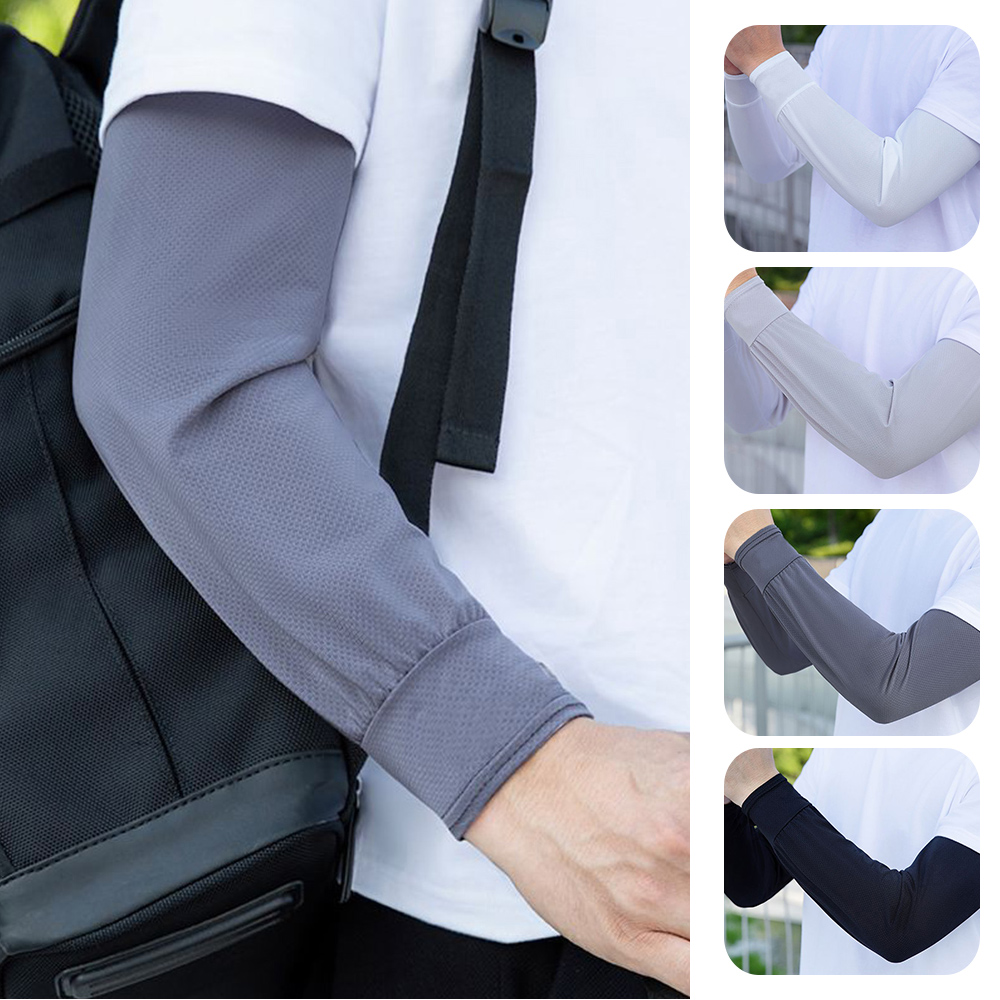 Cycling To Work - Langlebige UV-Schutz-Sonnenschutz-Ärmel, lockere, atmungsaktive, verschleißfeste Armwärmer