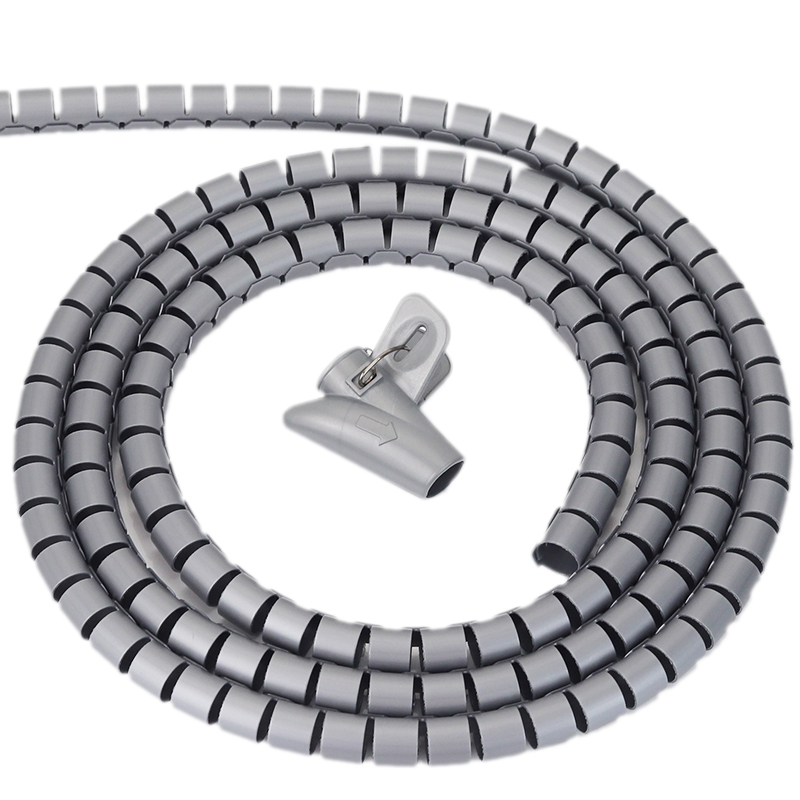 Cable Lock Flexible - 5M Draht Lagerung Rohr Clips Kabel