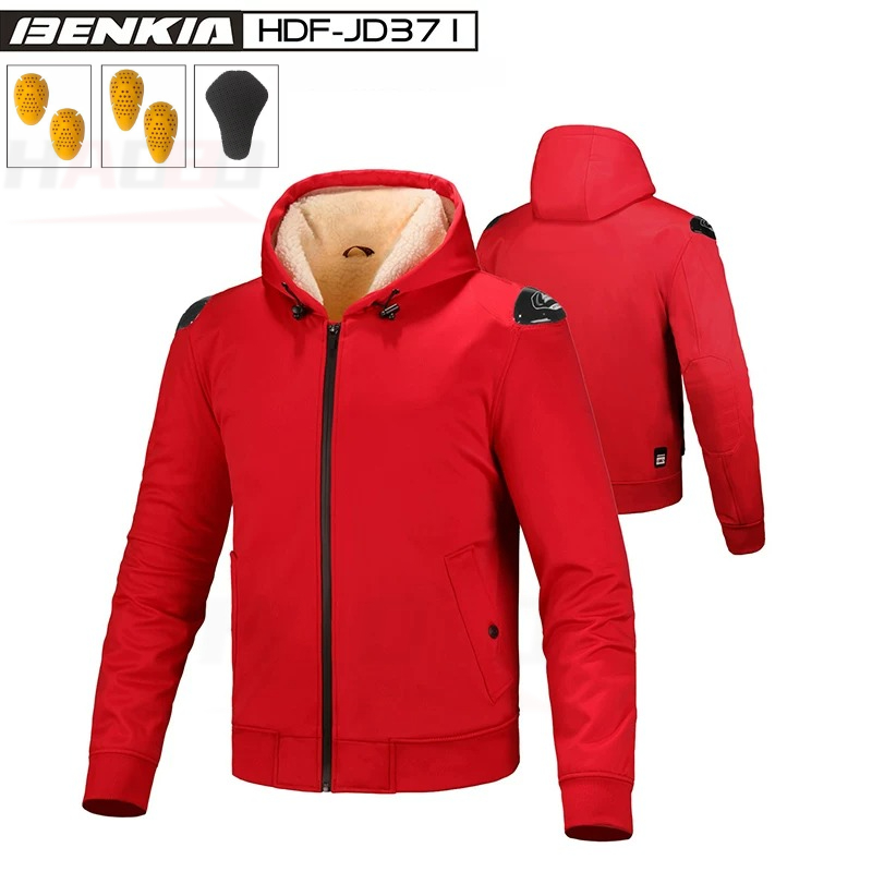 Cycling Commute Jacket - BENKIA Motorrad-Damen-Fahrradjacke Herren Vier-Jahreszeiten Wasserdichte Winddichte
