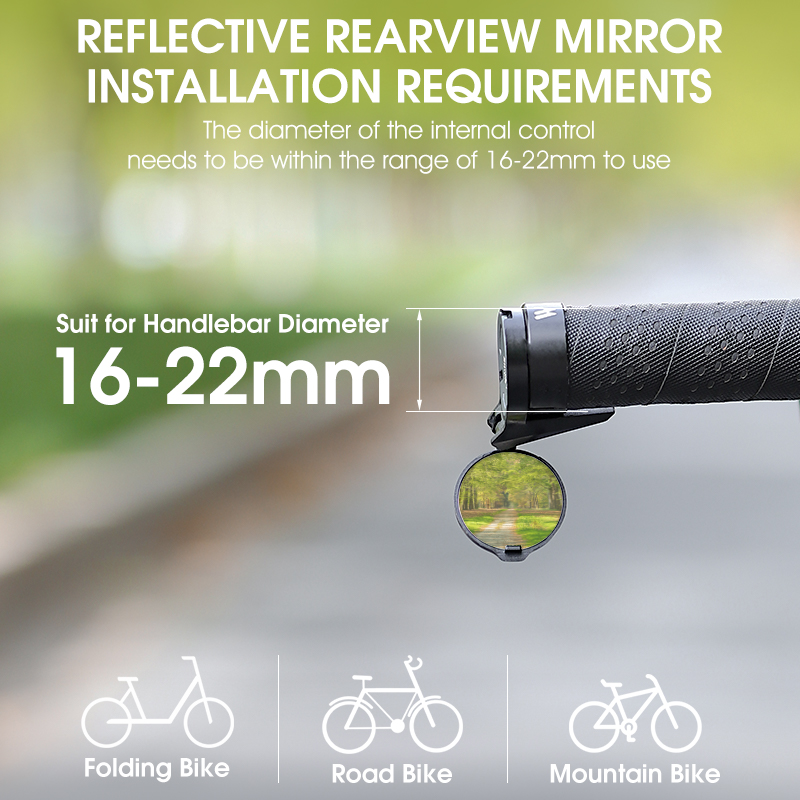 WEST BIKING HD Fahrrad-Rückspi – Mirror Handlebar Convex Bewertung und Preis