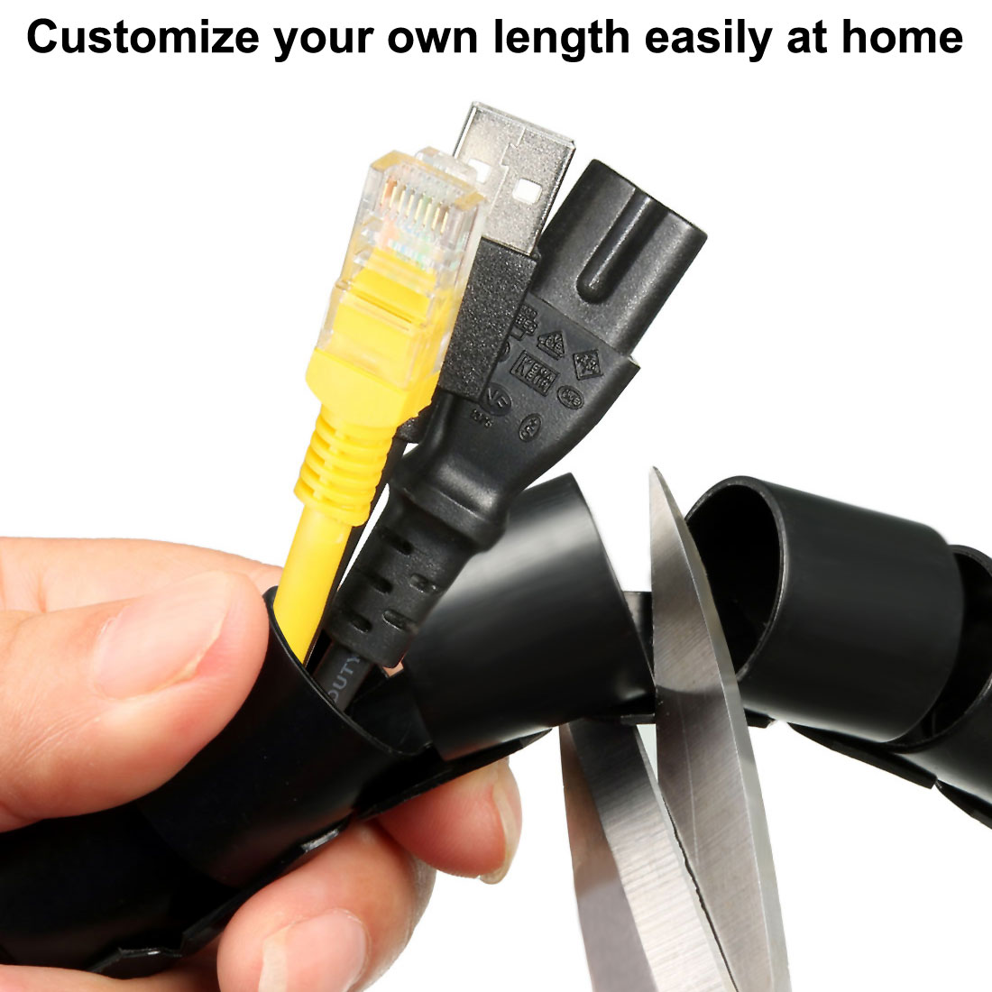 Flexibler Spiralkabelorganizer – Cable Lock Flexible Bewertung und Preis