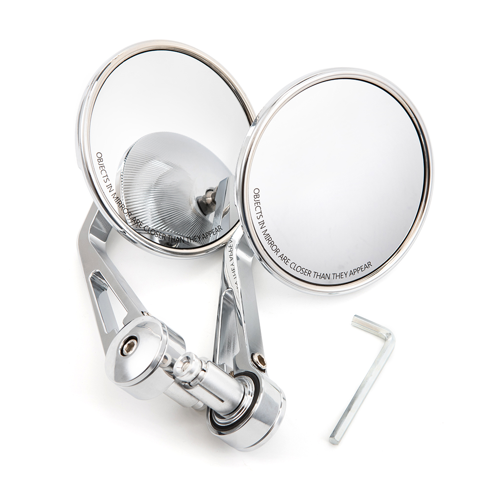 Evomosa Motorrad Chrom Konvex  – Mirror Handlebar Convex Bewertung und Preis