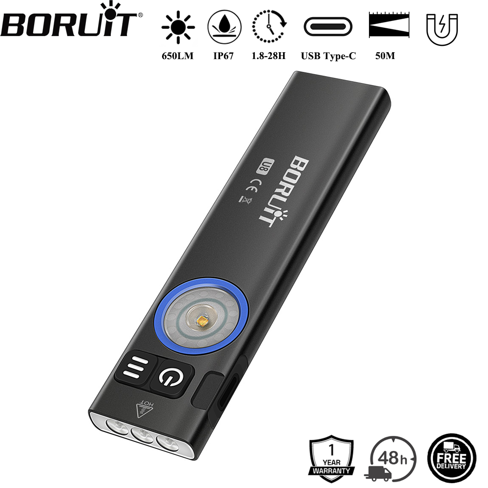 BORUiT U8 650LM EDC LED-Tasche – Cycling To Work Bewertung und Preis