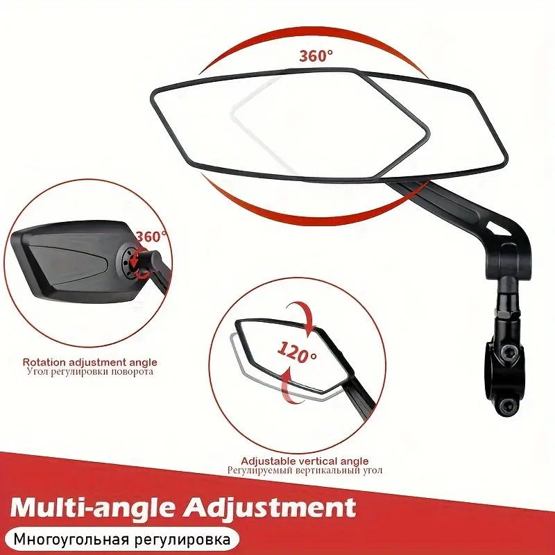 2 Stück Motorrad-Lenkerspiegel – Mirror Handlebar Convex Bewertung und Preis