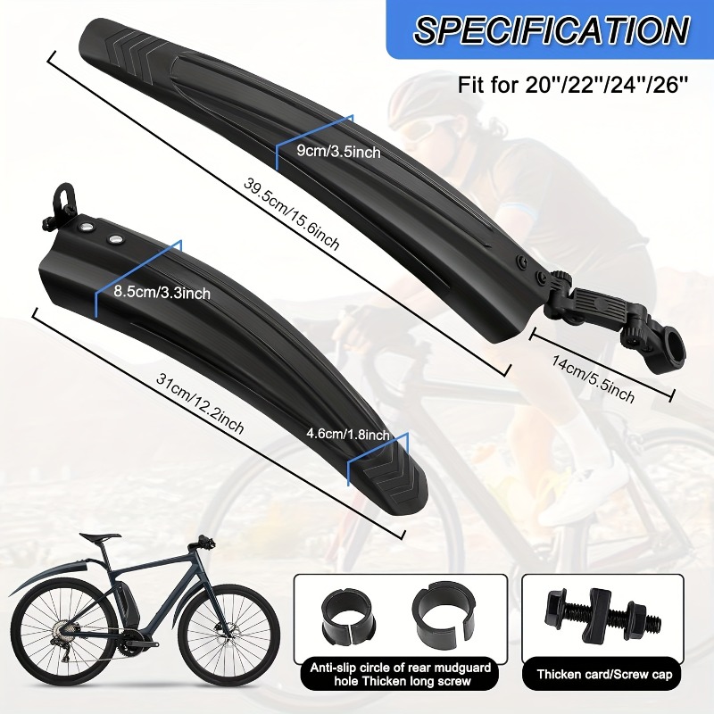 1 Set Fahrrad-Schutzblech-Set  – Fender Mudguard Set Bewertung und Preis