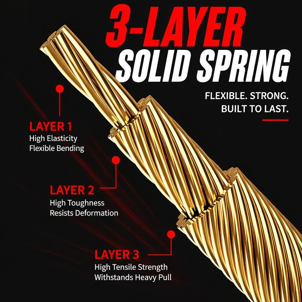 5-50M 4mm Flexibler Kabelziehe – Cable Lock Flexible Bewertung und Preis