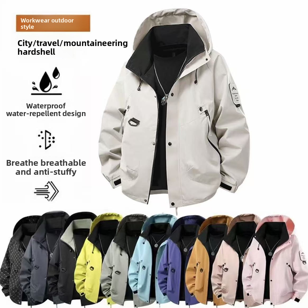 UPF50+ Unisex Regenmantel Wand – Cycling Rain Jacket Commute Bewertung und Preis