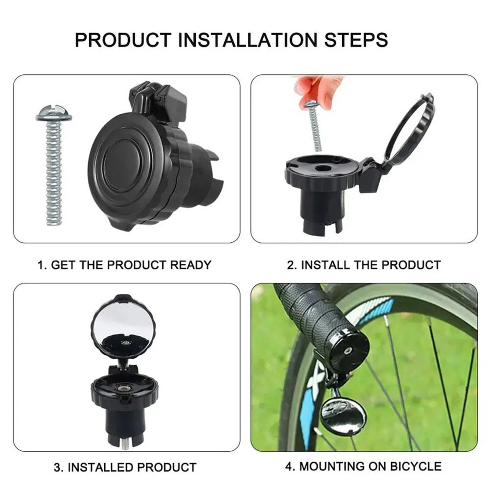 Fahrrad Mini-Lenker-Rückspiege – Mirror Handlebar Convex Bewertung und Preis