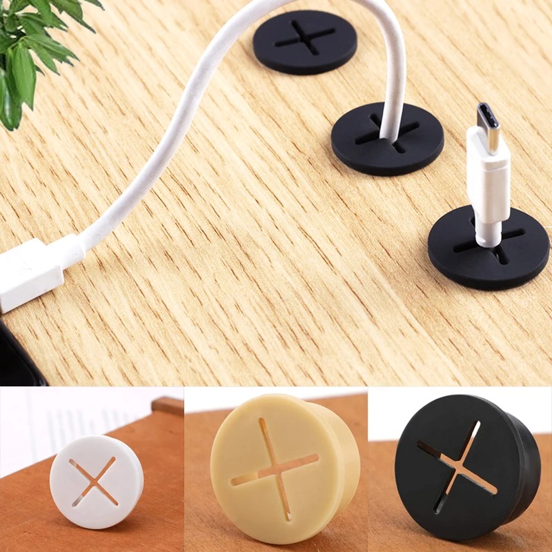 5PCS Flexible Gummi Runde Kabe – Cable Lock Flexible Bewertung und Preis