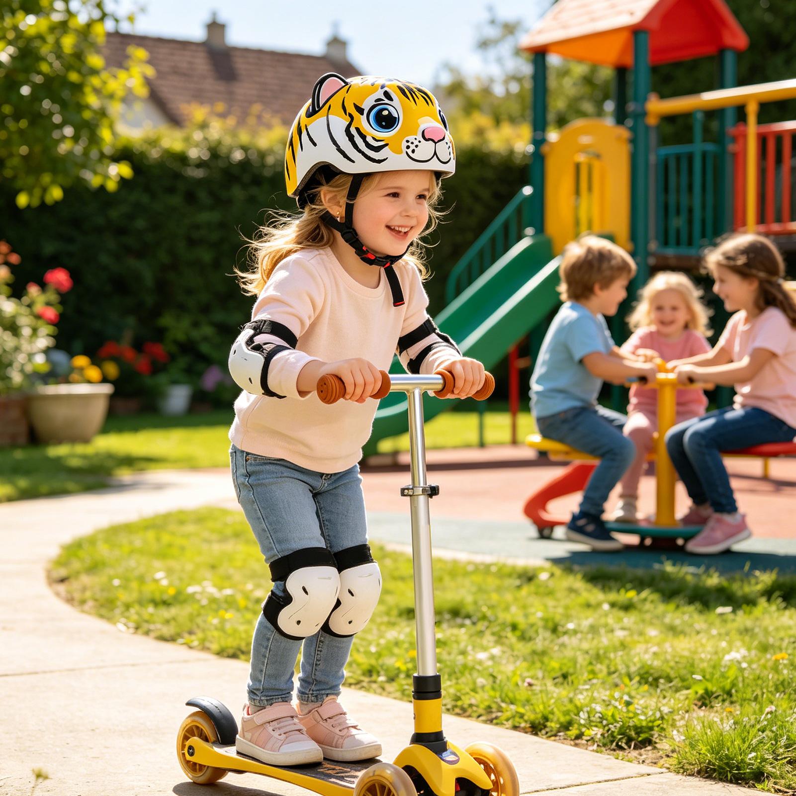 Kinderhelm mit Tigermuster, ve – Commute Cycling Helmet Bewertung und Preis