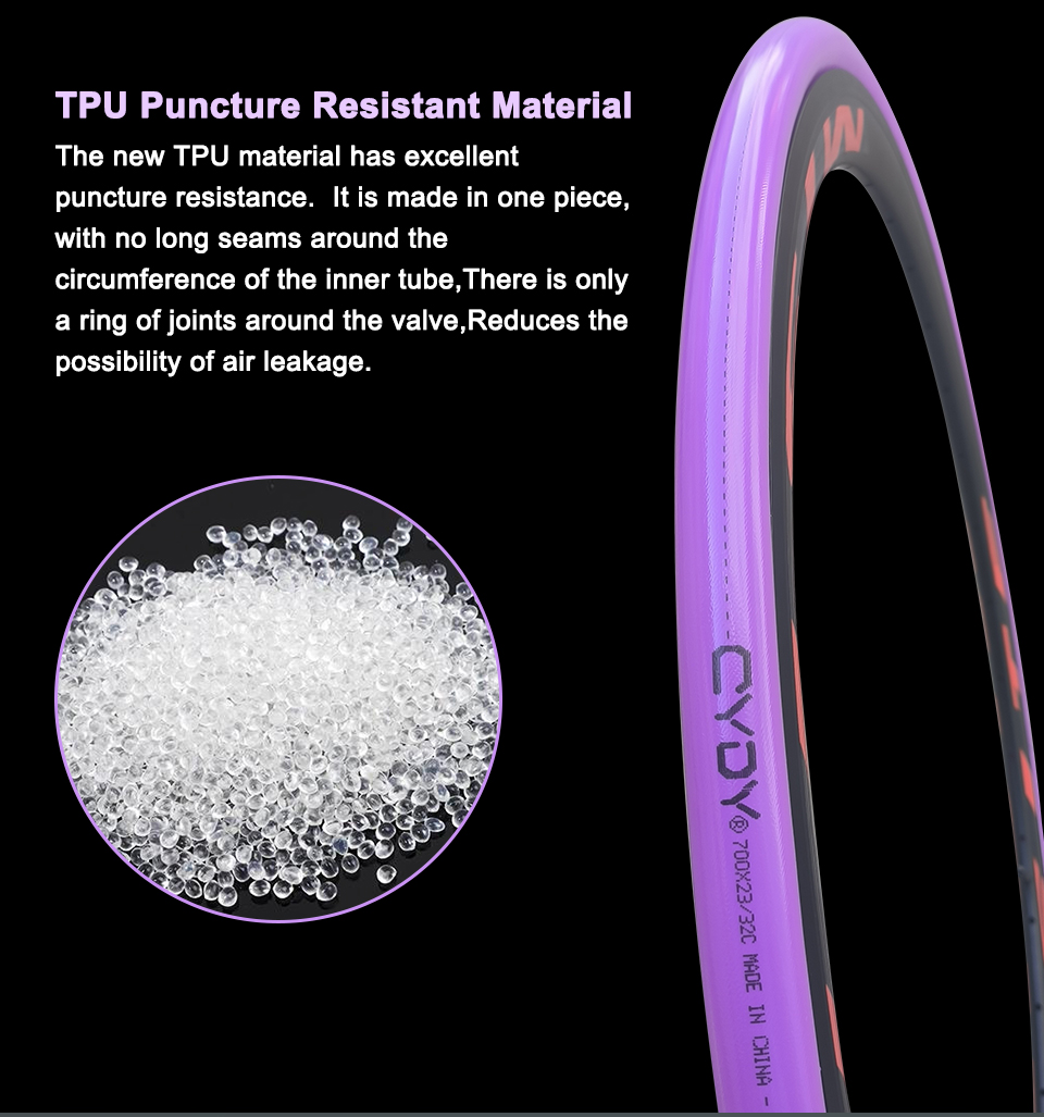 46g CYDY TPU Gravel Fahrradsch – Inner Tube 700C Bewertung und Preis