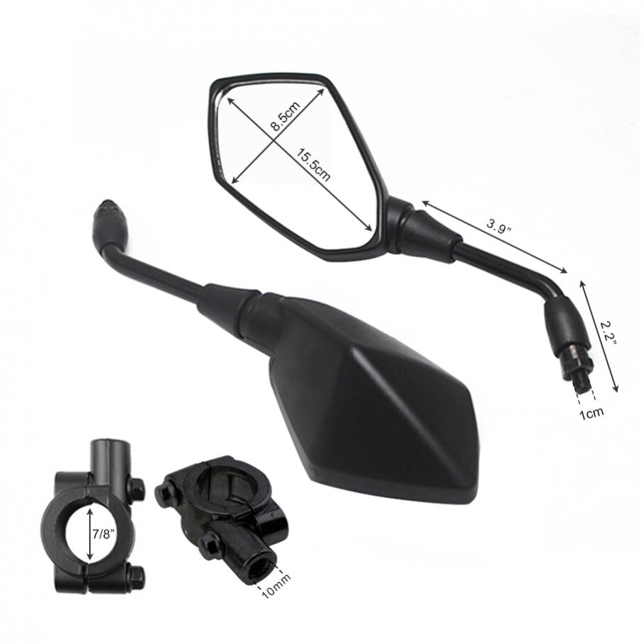 2 Stücke Universal Motorrad Ko – Mirror Handlebar Convex Bewertung und Preis