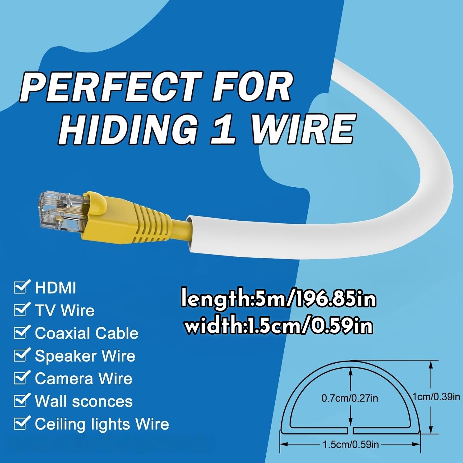 1 Stück 1/3/5m Flexibler Boden – Cable Lock Flexible Bewertung und Preis